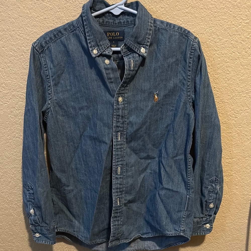 Polo Ralph Lauren Denim Shirt (boy) Size 6
